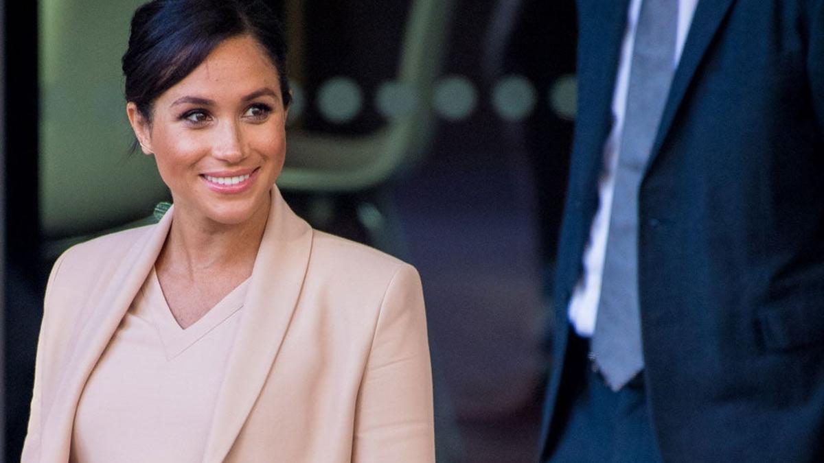 Meghan Markle esetá radiante en la recta final de su embarazo.