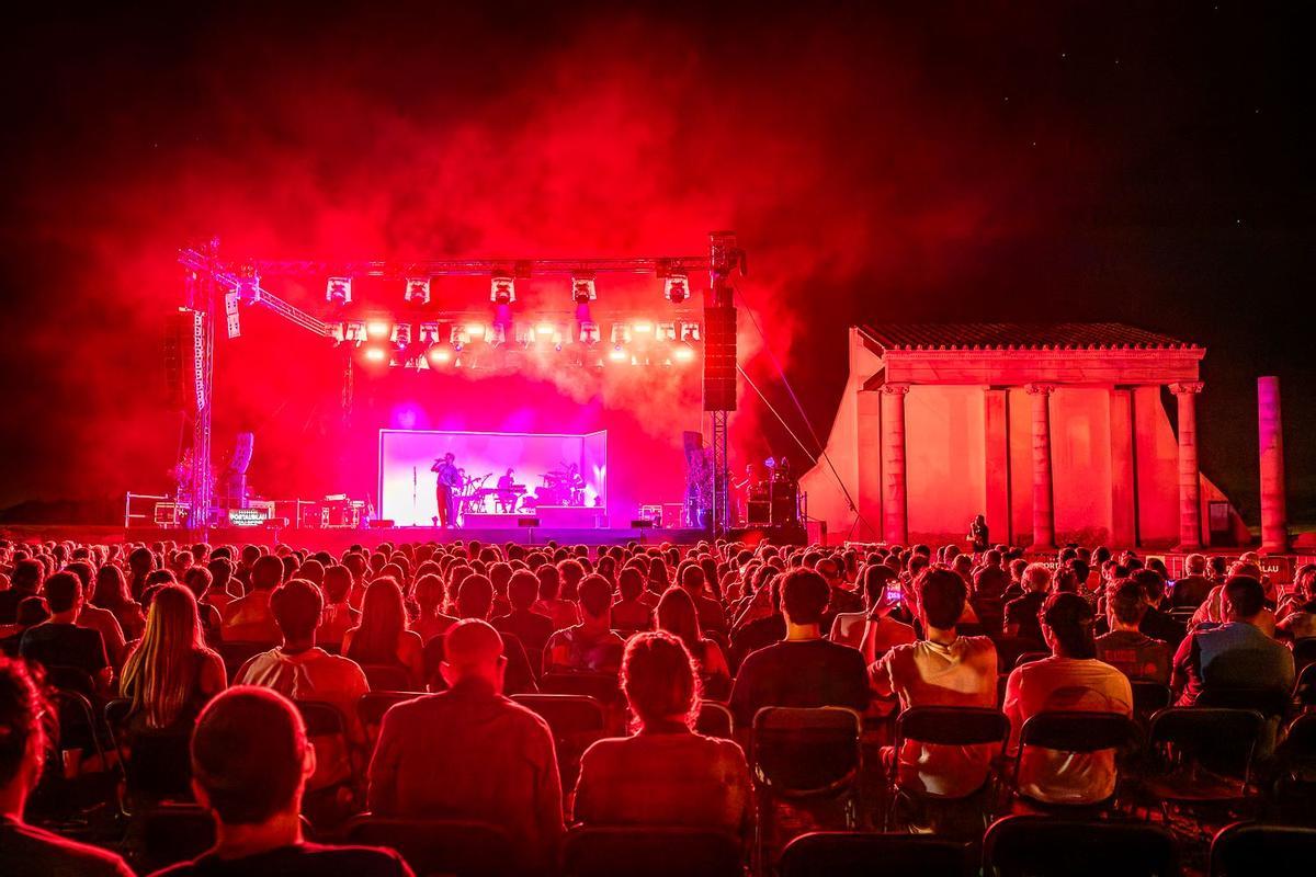 Lescenari del Fòrum Romà dEmpúries Lescenari del Fòrum Romà dEmpúries