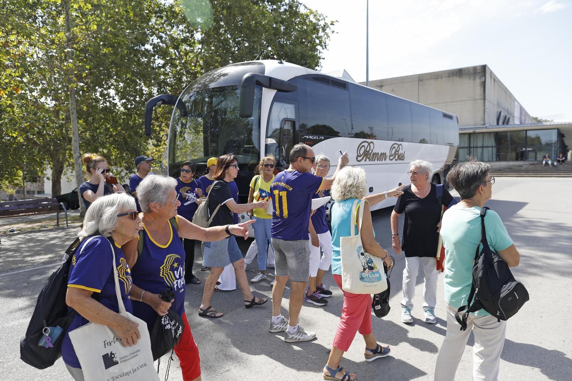 La manifestació de Girona de la Diada, en imatges