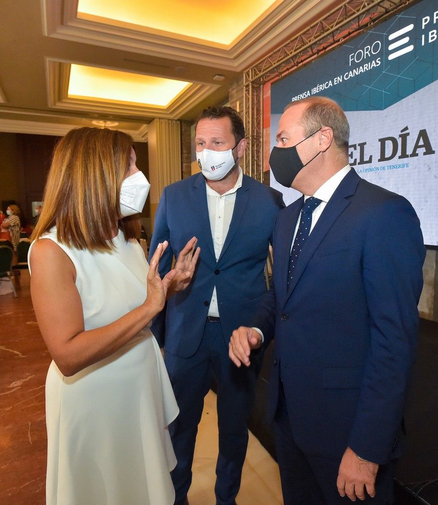 Augusto Hidalgo, en el Foro de Prensa Ibérica en Canarias