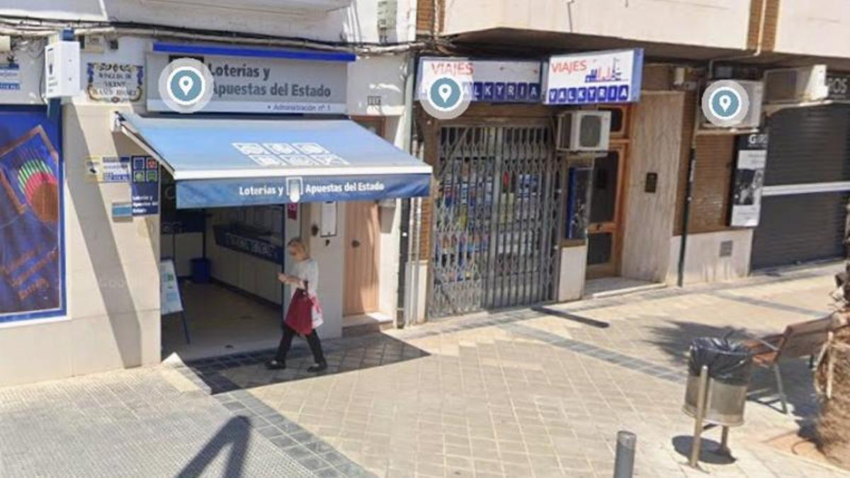 Administración donde se ha sellado el boleto ganador