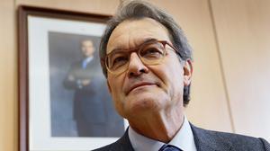 Declaracions de l’expresident de la Generalitat Artur Mas a Madrid.