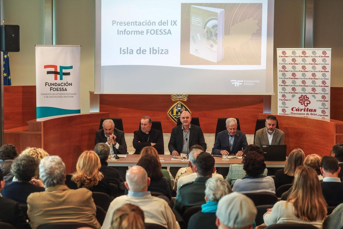 Presentación del informe Foessa este jueves en el Consell