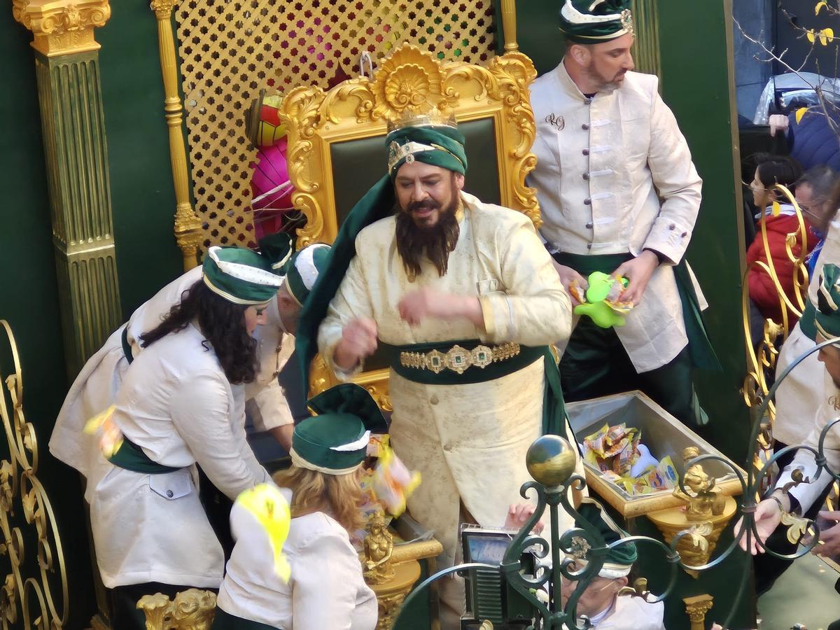 Cabalgatas en la provincia en la mañana de Reyes