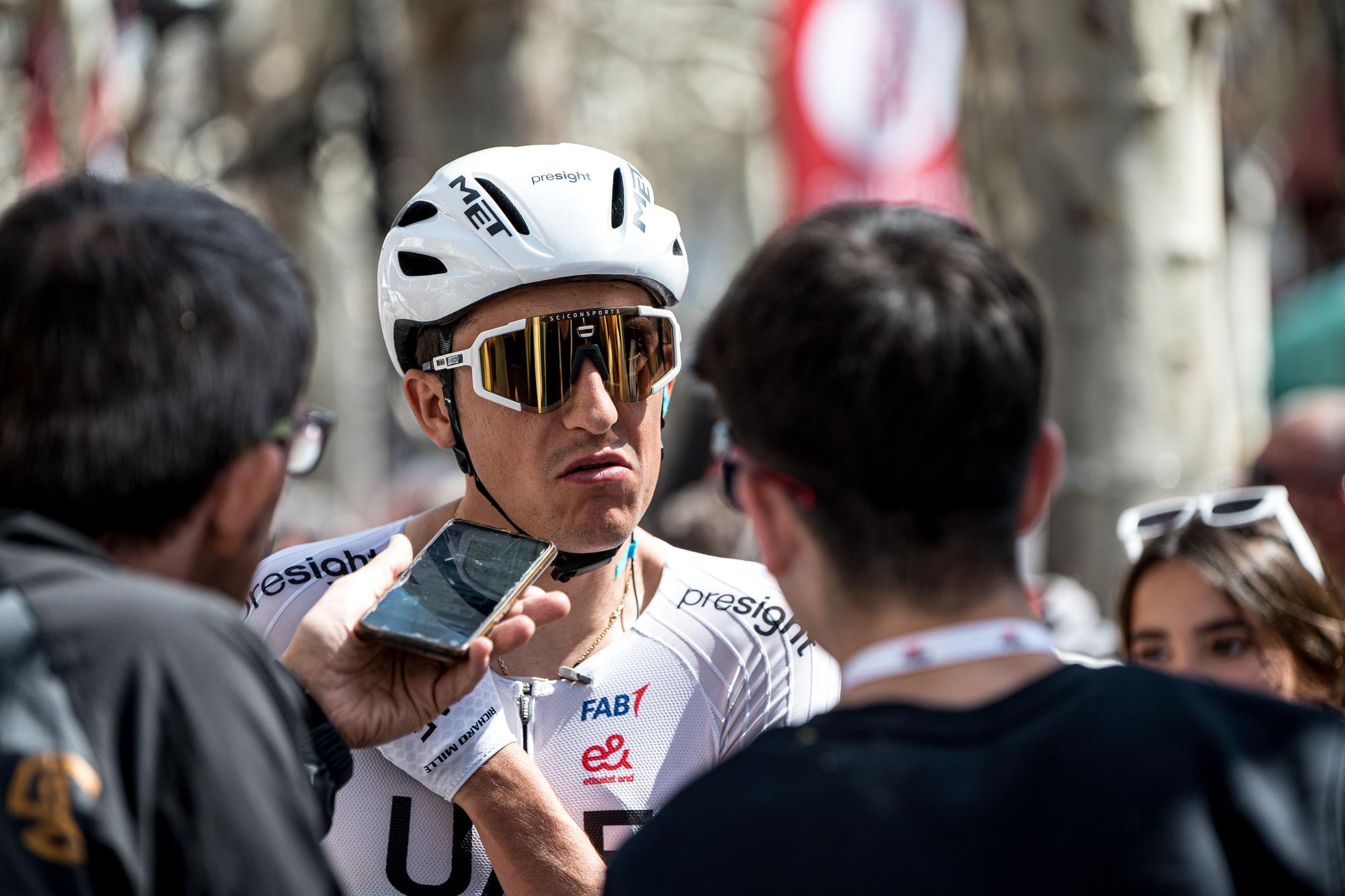 BERGA . PASSEIG DE LA INDUSTRIA . LA VOLTA CATALUNYA . ETAPA 6 BERGA QUERALT