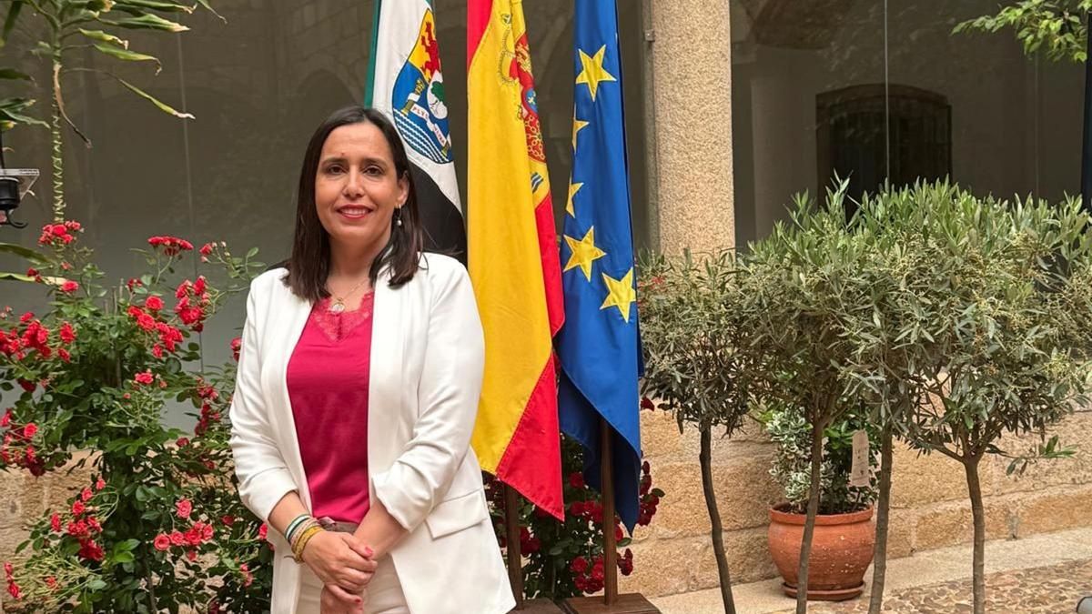 Angélica García, Diputada de Medio Ambiente, Transición Ecológica, Agricultura y Ganadería de la Diputación de Cáceres.
