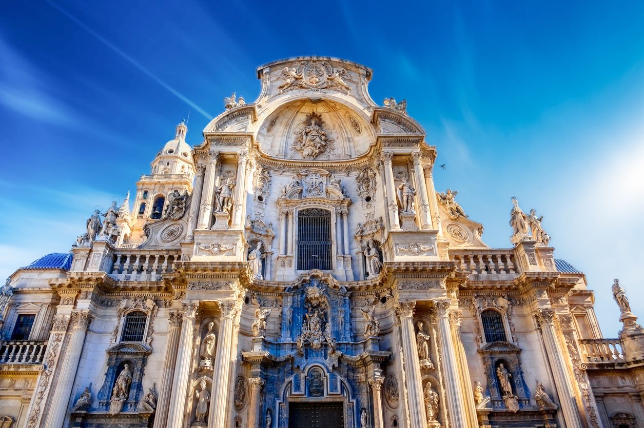 La Catedral de Murcia es un icono de la ciudad.