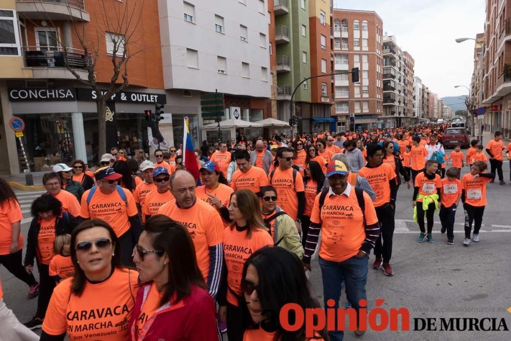 Marcha Delwende en Caravaca