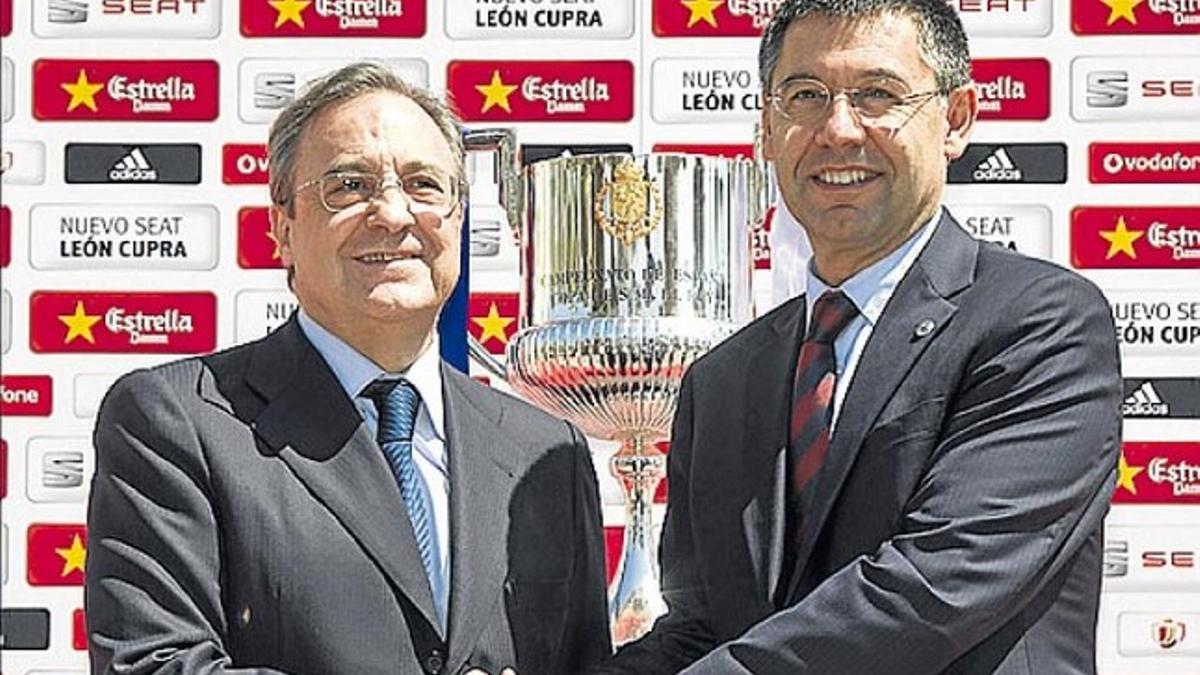 Florentino Pérez y Josep Maria Bartomeu