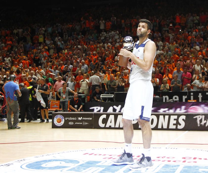 Así ha sido la celebración del Valencia Basket