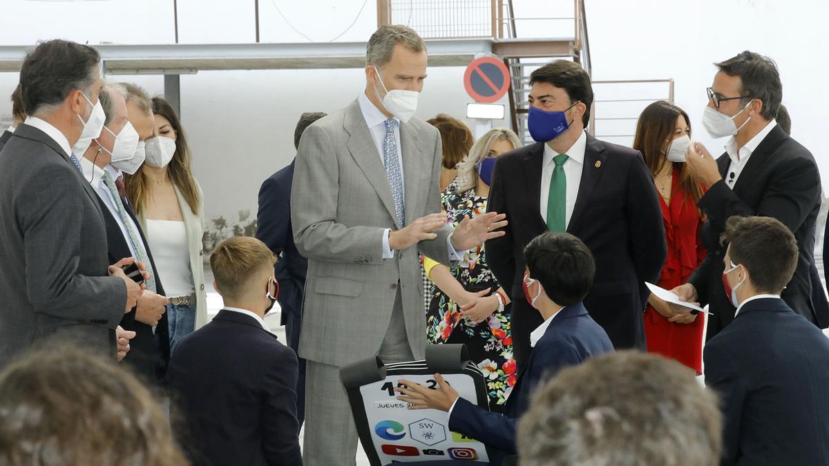 La visita del Rey Felipe VI a Las Cigarreras en Alicante