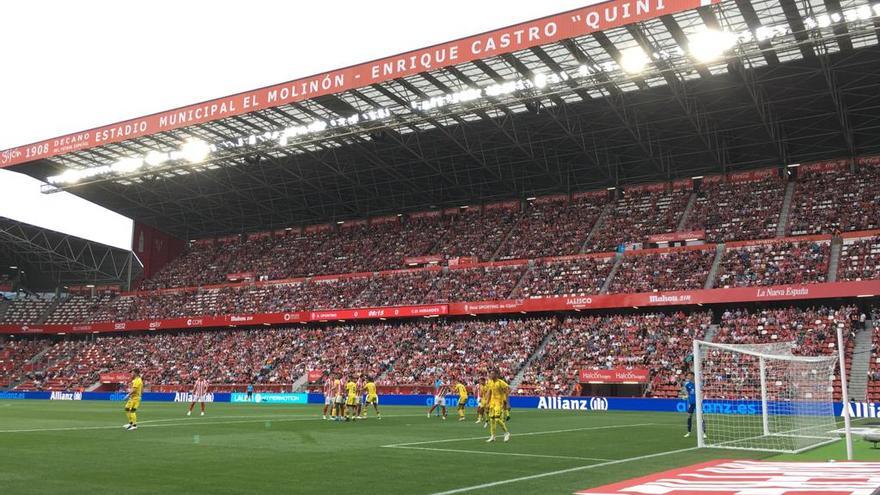 Así fue el partido entre el Sporting y el Mirandés