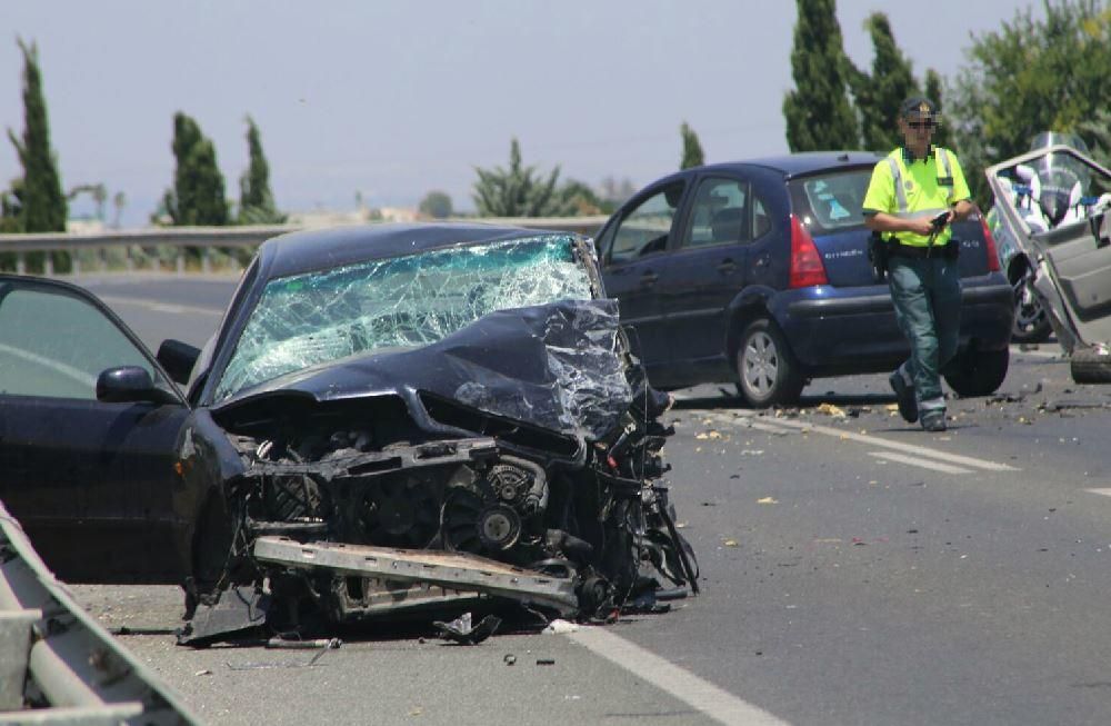 Ocho heridos en un accidente de tráfico en Callosa