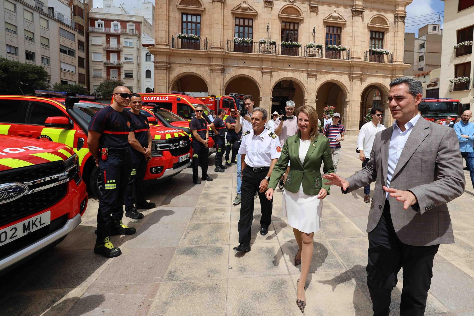 Galería de imágenes: Nuevos veículos para el Cuerpo Municipal de Bomberos de Castelló