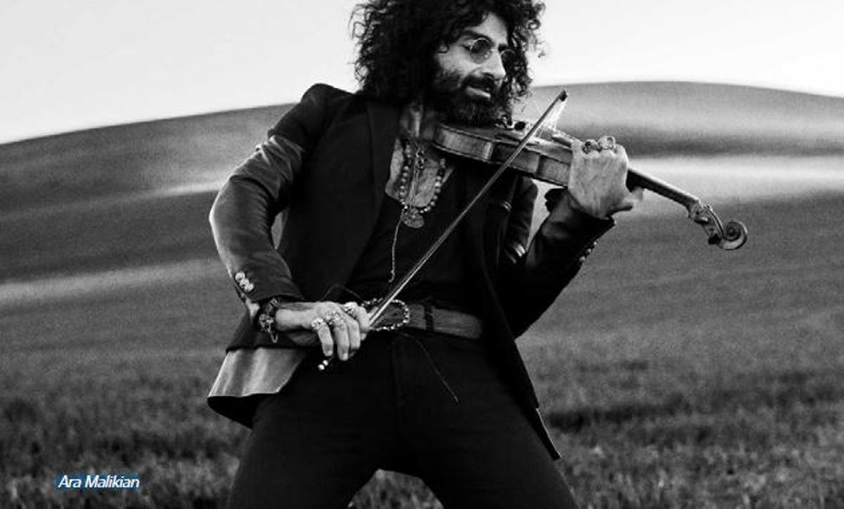 Presentación del espectáculo de Ara Malikian