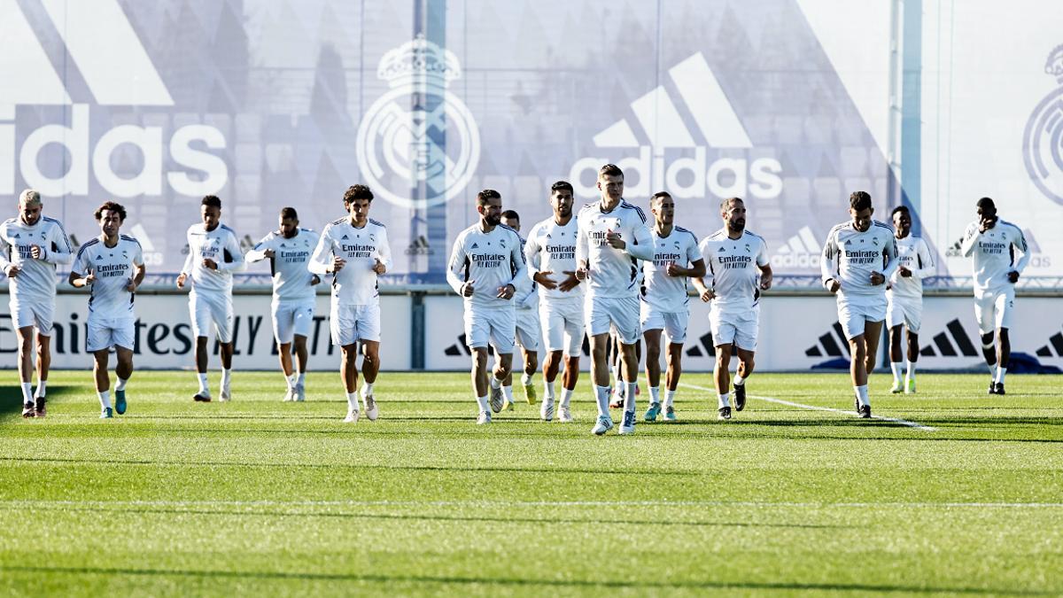 Los brasileños vuelven a los entrenamientos del Real Madrid