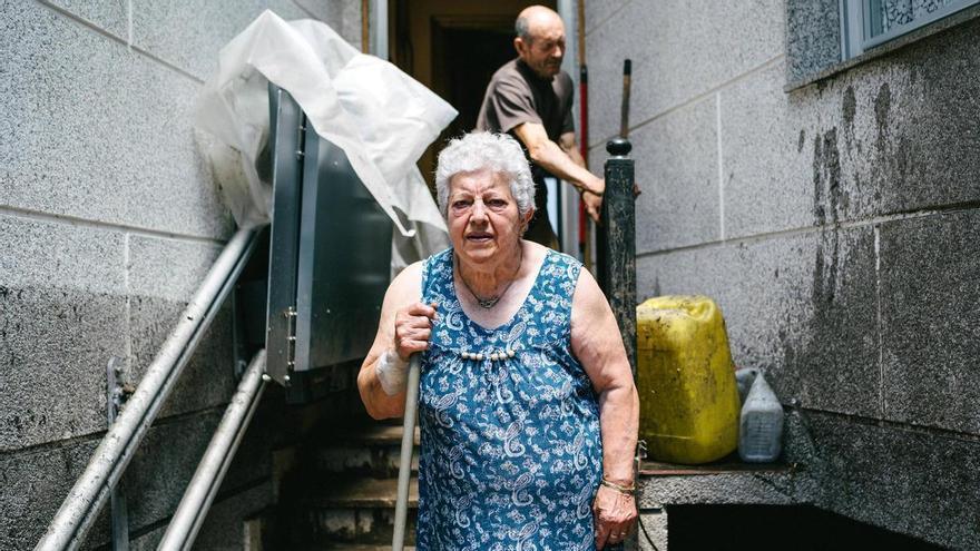 Escombros, lodo y propiedades dañadas por una tormenta «nunca vista»