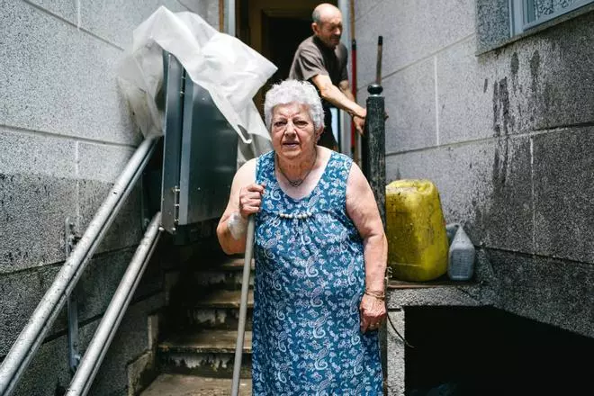 Escombros, lodo y propiedades dañadas por una tormenta «nunca vista»