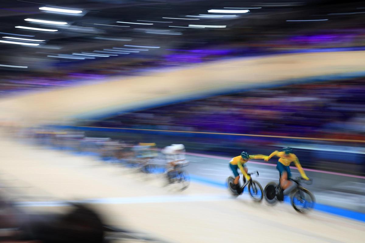 Juegos Olímpicos, ciclismo: final madison masculino, en imágenes Juegos Olímpicos, ciclismo: final madison masculino, en imágenes