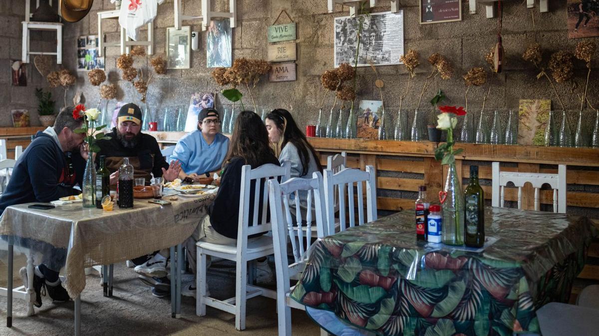 El interior del Guachinche Ramón, en La Orotava. | ARTURO JIMÉNEZ