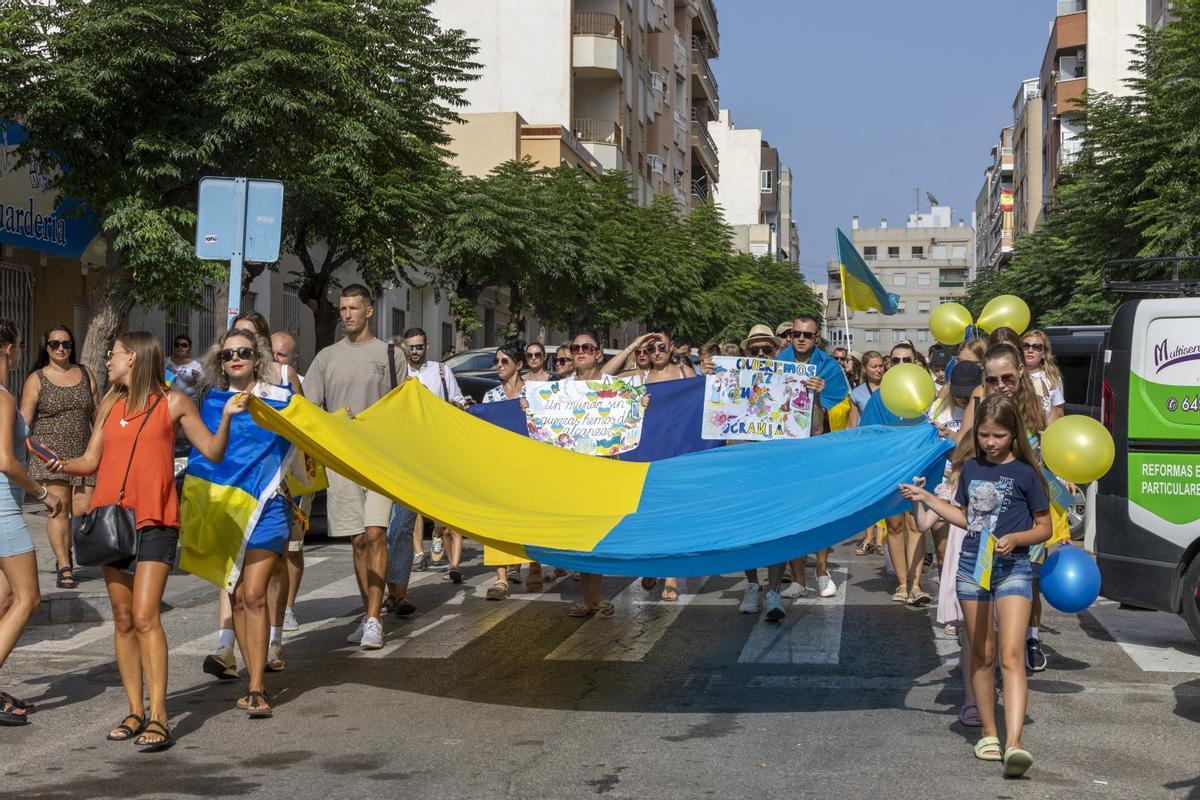 La comunidad ucraniana de Torrevieja celebra el día de la independencia