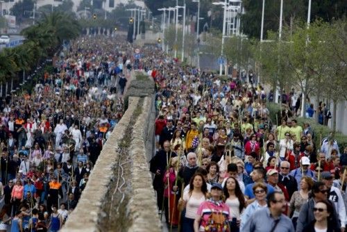 Más de 200.000 personas participan en la romería al Monasterio en el 526 anivesario del Milagro de la Lágrima