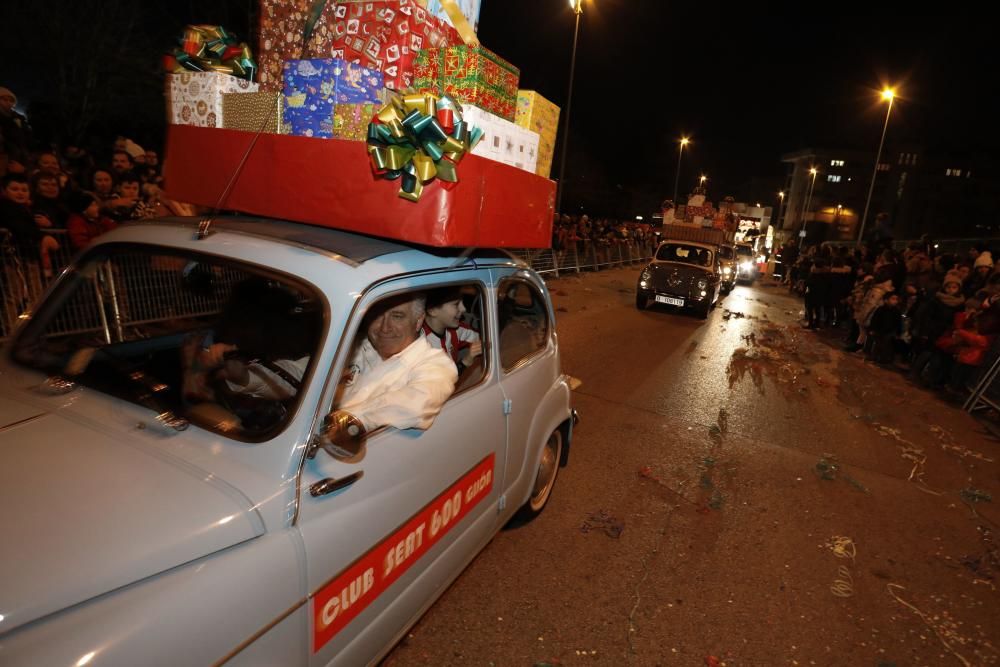 Cabalgata de Reyes 2019 en Gijón