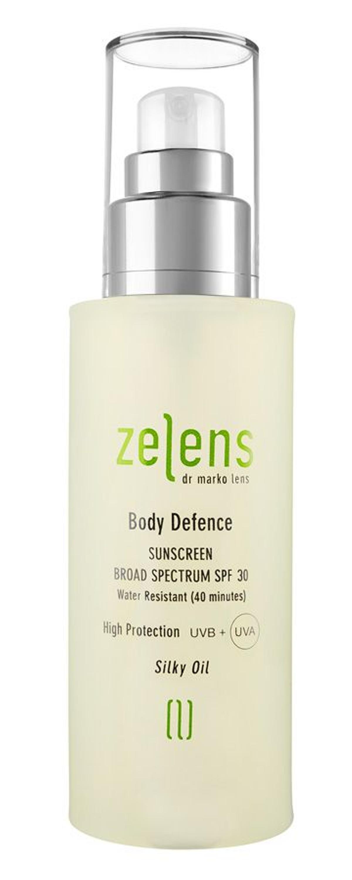 6. Body Defence Sunscreen, de Zelens