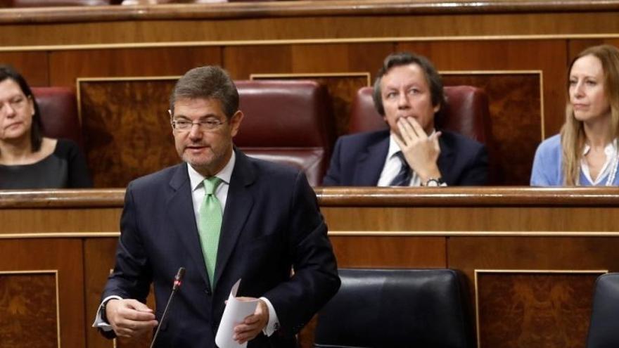 Rafael Catalá, en el Congreso