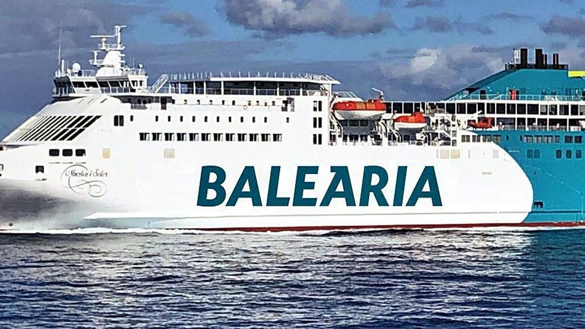Imagen de archivo de un ferry de Balearia.
