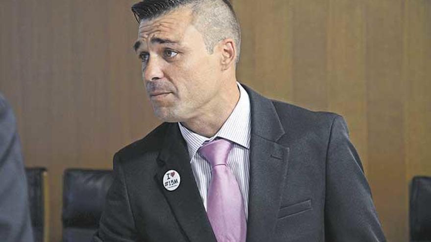 Fernando Alcaraz, concejal de Sí Se Puede Calvià.