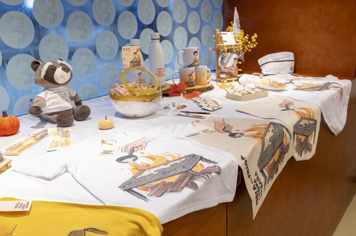 Mostra dos produtos elaborados pola fundación.