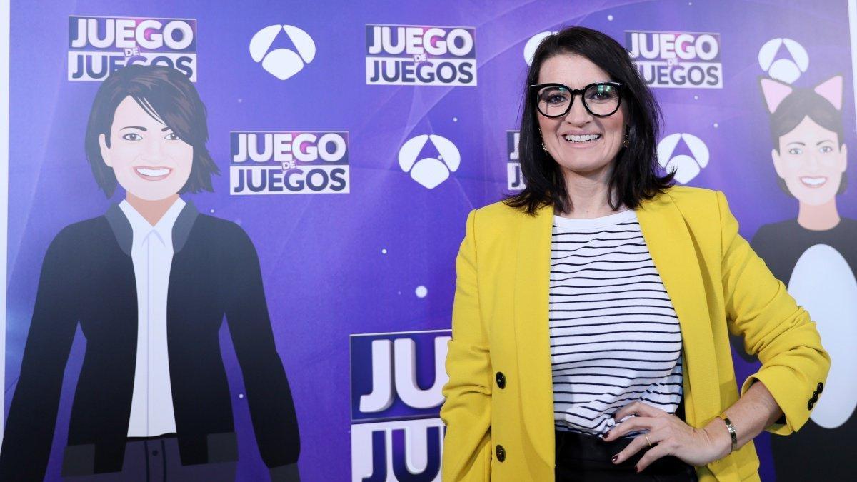 Silvia Abril, presentadora de 'Juego de Juegos'