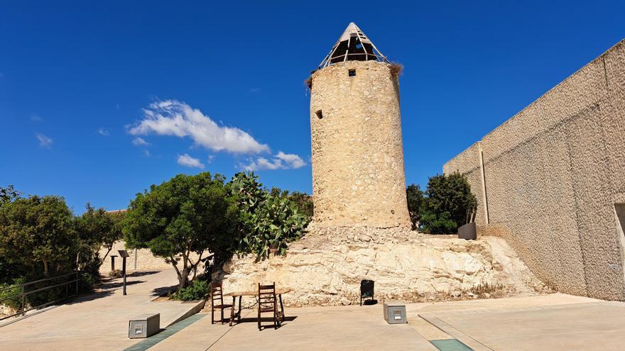 FOTOS | Montuïri y el Consell acuerdan restaurar el Molí de Can Ferrando