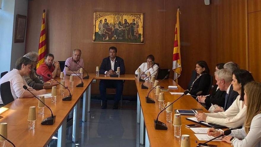 La reunió del Consell Comarcal amb els representants d’Educació al Pirineu | CCC