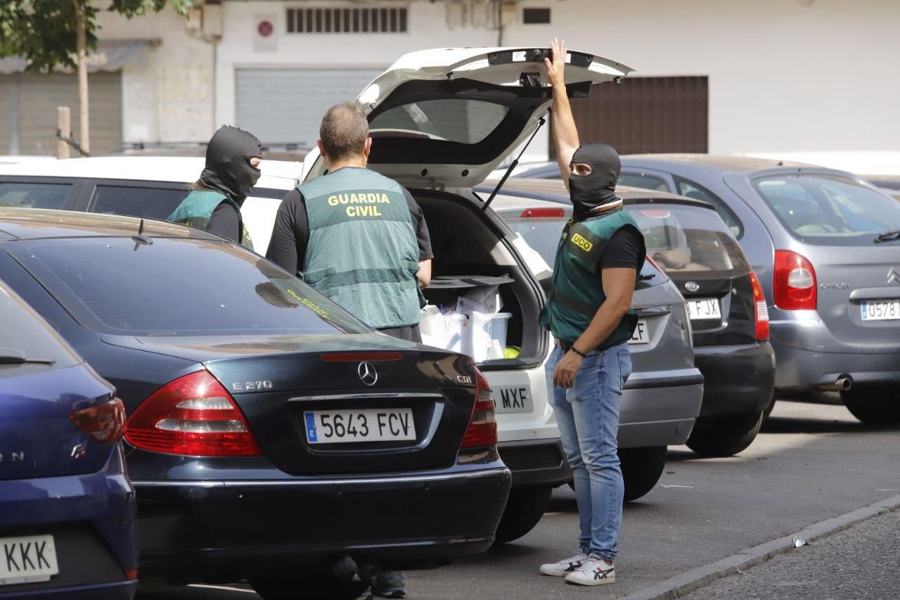 Operación de la Guardia Civil contra el blanqueo en Córdoba