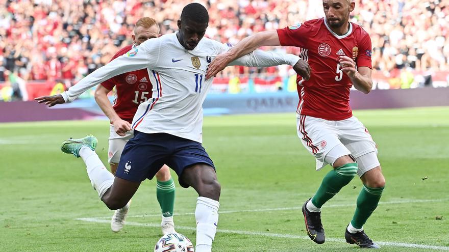 El barcelonista Dembélé se pierde todo lo que queda de la Eurocopa por una lesión de rodilla