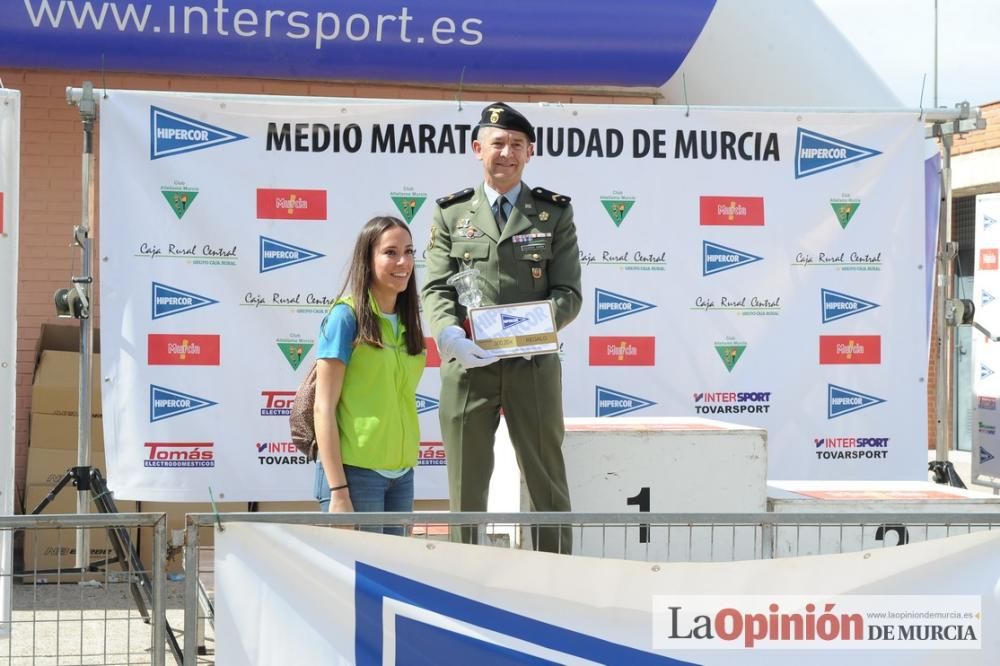 Media Maratón de Murcia: podios