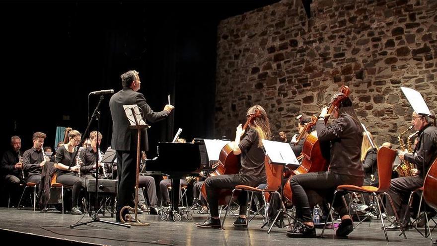 Concierto en el Gran Teatro, en una foto de archivo.