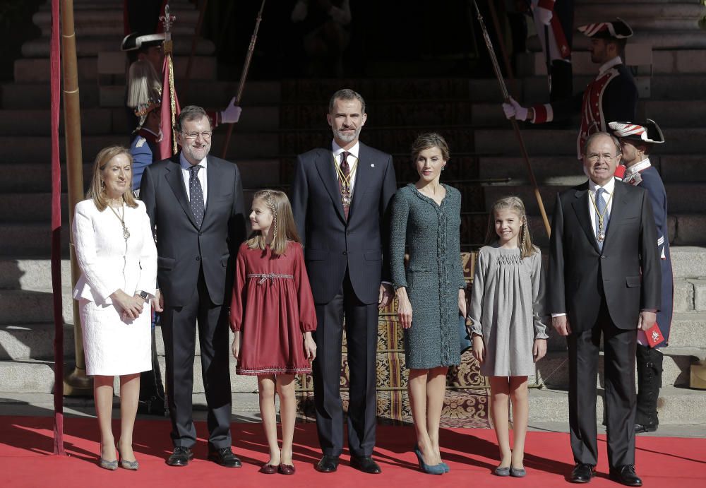 Leonor y Sofía, protagonistas en el Congreso