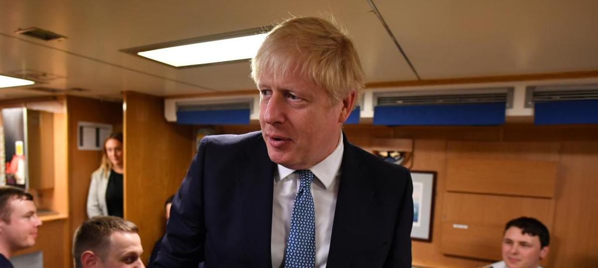 Boris Johnson, primer ministro de Reino Unido.