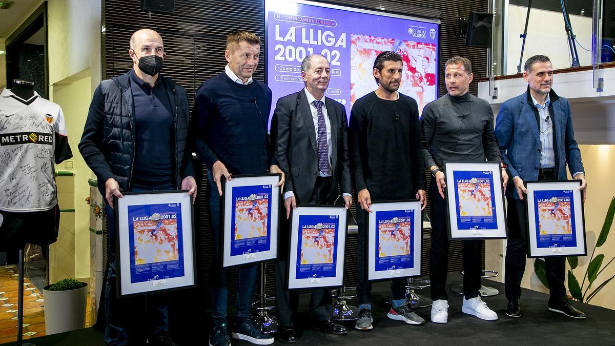 Las leyendas del Valencia campeón en el Fórum Algirós