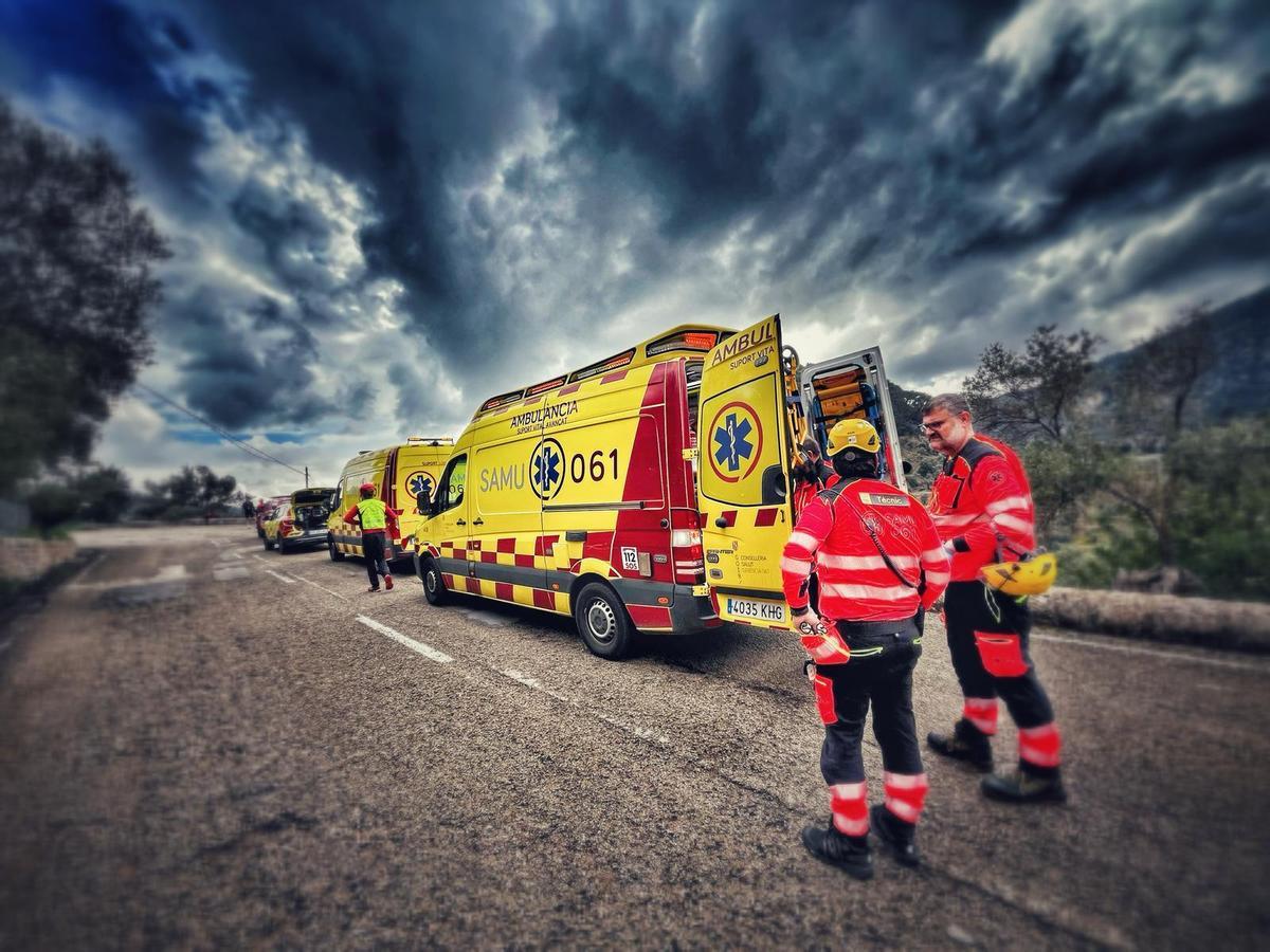 Imagen de archivo de una de las ambulancias actuales del SAMU 061.