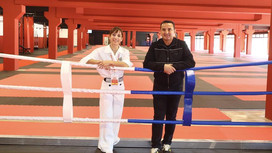 Sandra Sánchez estrena el Centro de Deportes de Combate de La Nucía con un «kata»
