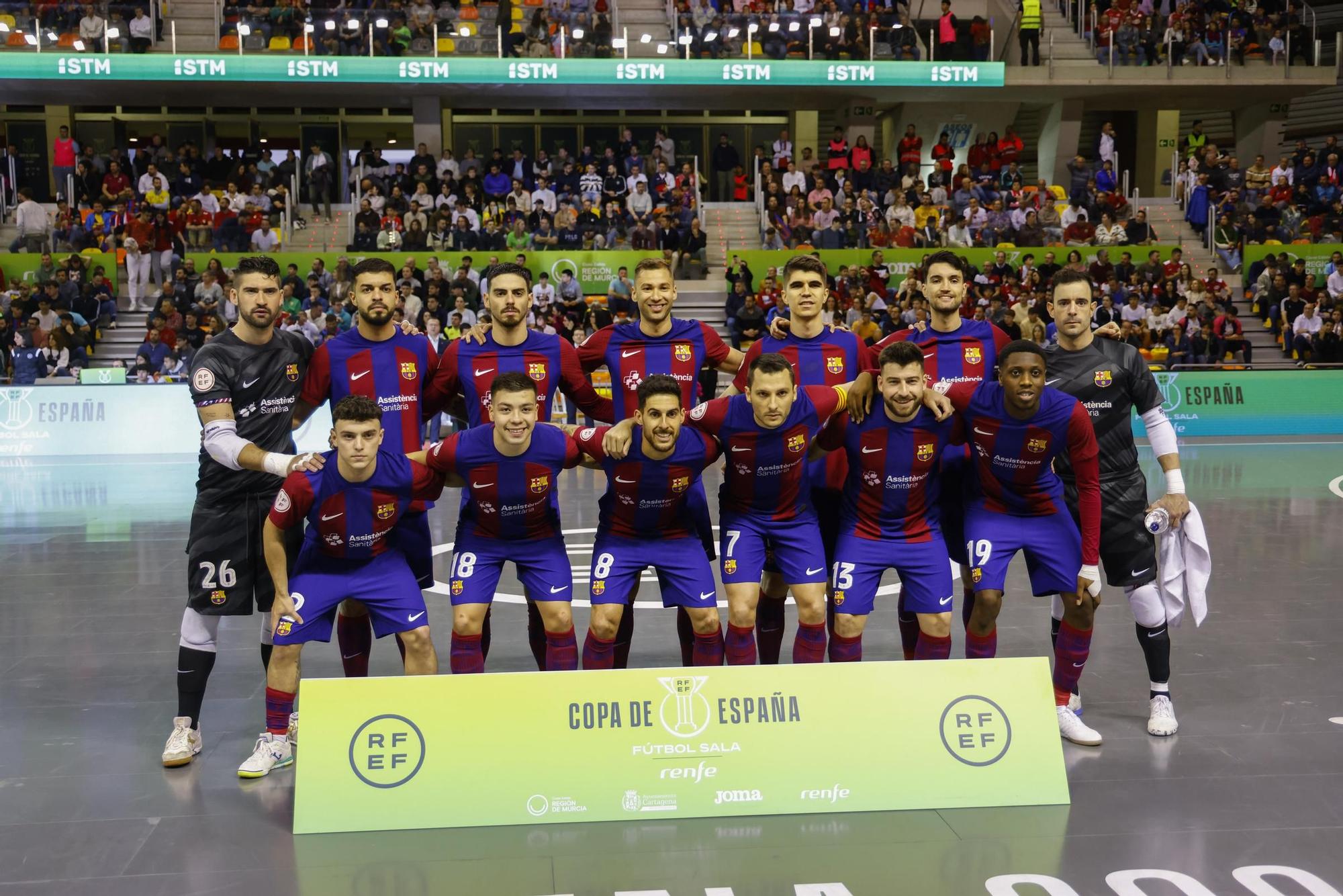 ElPozo Murcia - FC Barcelona, final de la Copa de España de fútbol sala