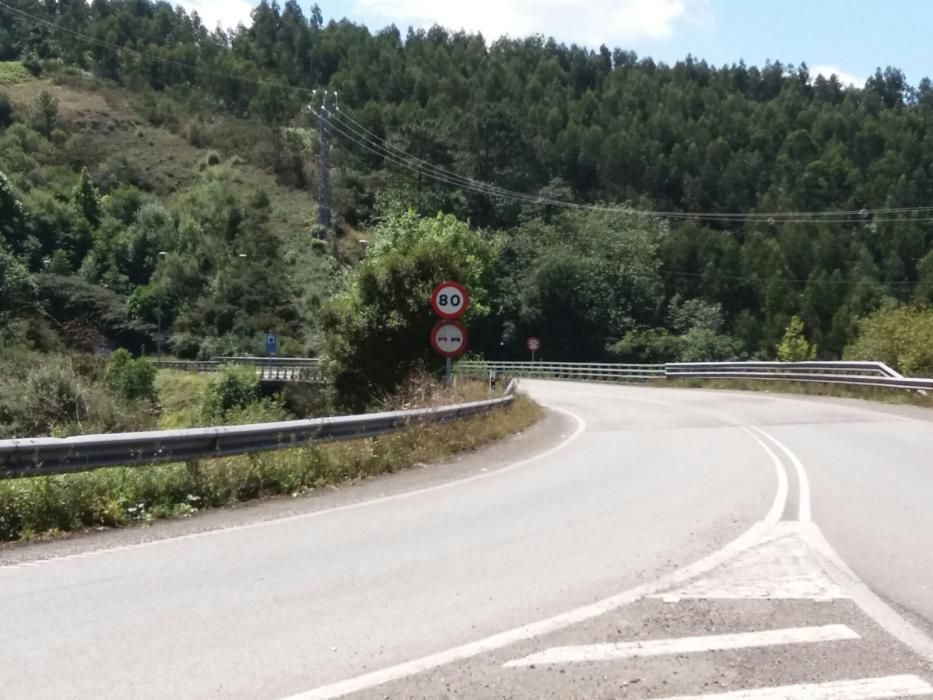 Accidente de tráfico en Carreño