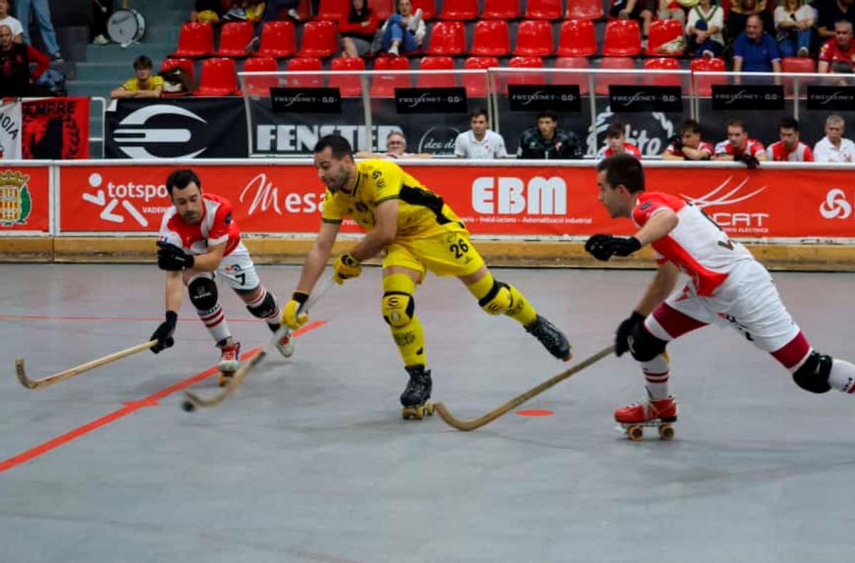 Imatge arxiu d'un partit del SHUM d'aquesta temporada.