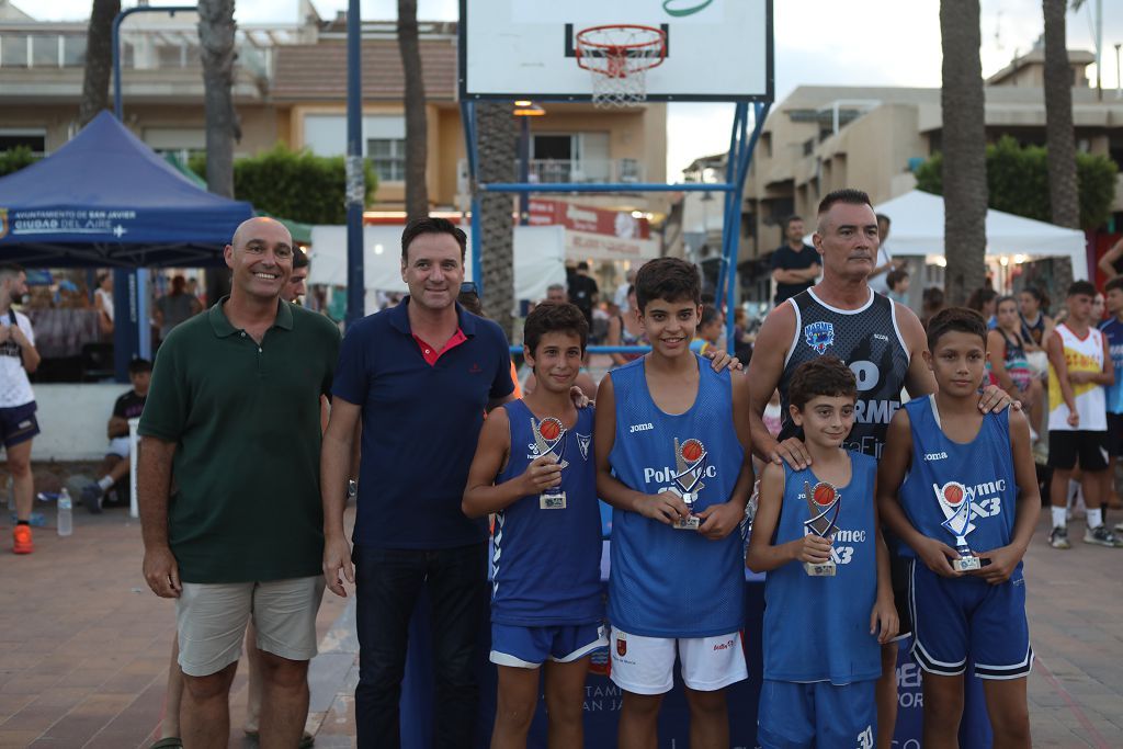 Finales y entrga de premios del del 3x3 de baloncesto de la Ribera