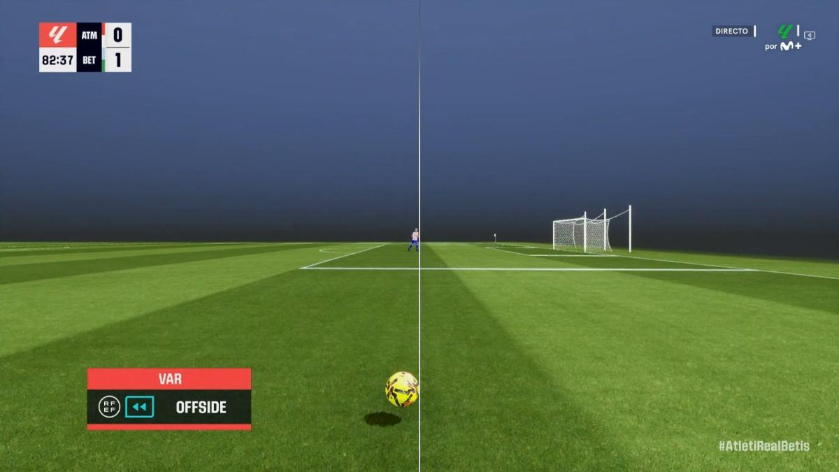 El Atlético de Madrid, el gran damnificado por la intervención del VAR en la jornada 23