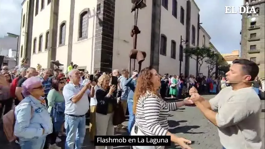 Flashmob en La Laguna
